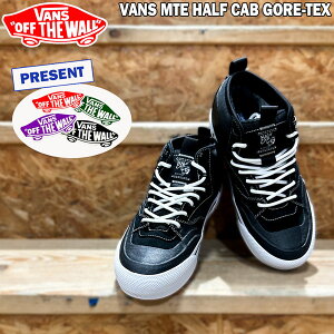oY n[tLu SAebNX VANS MTE HALF CAB GORE-TEX BLACK/WHITE @Y