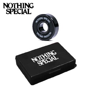 �X�P�[�g�{�[�h �x�A�����O NOTHING SPECIAL BEARINGS BLACK ABEC 9 �u���b�N�P�[�X �i�b�V���O�X�y�V���� ���[���֔z��