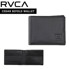 ウォレット 財布 RVCA ルーカ CEDAR BIFOLD WALLET 2つ折り BC041981 メール便配送