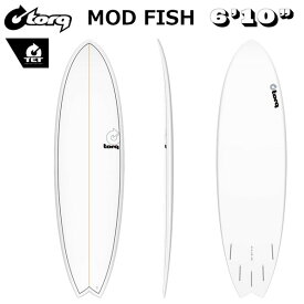 サーフボード トルク torq TET 6’10” MOD FISH white+pinline FUTURES 5 FIN BOX ハイクオリティー EPOXY エポキシ モデル