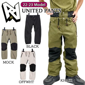 スノーボード ウエア パンツ 22-23 AA HARDWEAR ダブルエーハードウエア UNITED PANTS ユナイテッドパンツ 22-23-PT-AA パーク グラトリ ラントリ