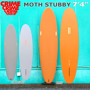 【ポイントアップデー】/サーフボード ソフトボード 正規品 クライム CRIME SURFBOARDS MOTH STUBBY 7’4” シングルフィン ミッドレングス