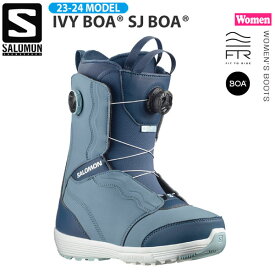 スノーボード ブーツ 靴 23-24 SALOMON サロモン IVY BOA STR8JKT BOA アイビーボアストレートジャケット 23-24-BT-SLM レディス フリースタイル グラトリ