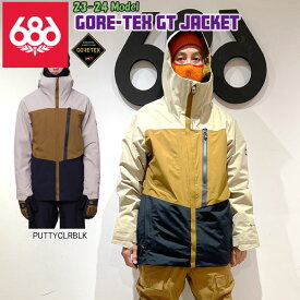 スノーボード ウエア ウェアー 23-24 686 シックスエイトシックス GORE-TEX GT JACKET ゴアテックスジーティジャケット 23-24-JK-686 バックカントリー サイドカントリー フリースタイル