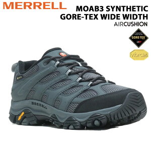  Au3 MERRELL MOAB3 SYNTHETIC GORE-TEX WIDE WIDTH GRANITE
