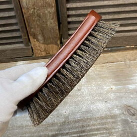 《こちらの在庫が無くなり次第仕様変更》『collonil/コロニル』馬毛ブラシ/HORSE HAIR BRUSH　レザーケア用品　汚れ落とし　仕上げ　クリーニング 【レザーバッグ革財布専門店Vertigo/ヴァーティゴ】