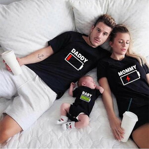 【子供ページ】親子 親子お揃い 親子ペアルック ペアルック Tシャツ tシャツ 半袖 丸首 赤ちゃん ロンパース リンクコーデ 親子 セット 親子ペア リンクコーデ おそろい お揃い 親子服 カッ