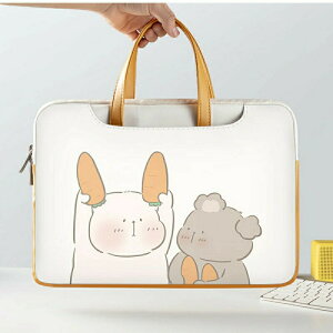 ノートパソコンケース パソコンバッグ プリント 持ち手 手提げ 薄型 軽量 大容量 多機能 防水 耐摩耗 衝撃吸収 小物収納 可愛い 通勤 出張 おしゃれ