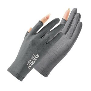 UV手袋 UVカット レディース 手袋 グローブ メンズ 両手 グローブ 冷感 グローブ 春夏 薄手 ゴルフ スポーツ手袋 メッシュ 紫・・・対策 日焼け 手袋 指なし 運転手袋 滑り止め 釣り手袋 バイ