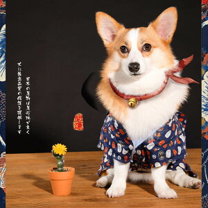 ペット服 浴衣 ハーネス 華やか ドッグウェア お祭り 和風 小型犬 着物 猫 和服 かわいい お正月 晴れ着 お祝い 記念撮影 コスチューム服 パラダイス 結婚式