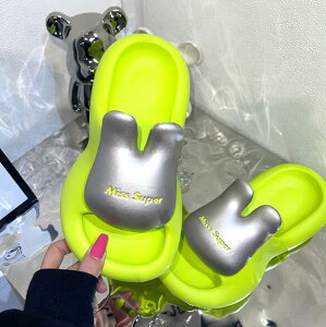 EVA メタリック うさぎ サンダル レディース かわいい ウサギスリッパ 厚底 ホームスリッパ サンダル フラットシューズ ルームシューズ おしゃれ 洗える レディース 部屋用 キャラクター 夏