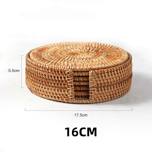 コースター アタ コースター 丸型 6枚セット 茶托 防水 収納ケース付き 滑り止め 茶パッド 断熱パッド お茶 お酒 コーヒーカップスタンドナチュラルコースター 直径8/10/13/16cm 大容量 業務用