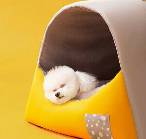 ペットベッド 犬 ベッド 猫 ペット ドームハウス ドーム型 ペットテント 冬 暖かい ペットハウス 寒さ対策 ペット用寝袋 保温防寒 洗える 滑り止め 快適 柔らかい半密閉式暖かいもこもこ あ