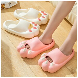 ルームシューズ レディース かわいい 猫爪スリッパ サンダル 屋内履き 部屋履き 軽量 ソフト スリッパ 静音 柔らか サンダル 女性 ルームシューズ スリッパ ホワイト ピンク ブラック モカ