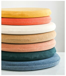 丸形 クッション チェアパッド 椅子用 クッション 全10色 座布団 円座 クッション 滑り止め 取り外し可能 座面クッション 直径33cm 直径38cm 直径43cm 北欧 おしゃれ いす用 オフィス 蒲団 畳 和