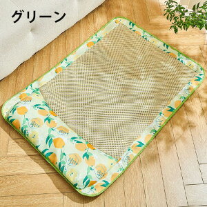 涼感 暑さ対策 耐噛み 犬 猫ベッド クッション ペットベッド 中型犬 小型犬 猫用 マット 夏用 ペット用品 ひんやり 爽やか マット 冷感 藤 夏 クッション ひんやりマット 犬ベッド ベッド 猫