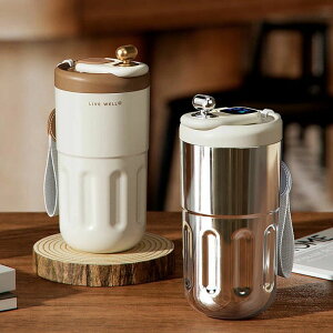 温度表示付マグボトル 魔法瓶 温度計 Coffee コーヒー魔法瓶 410ml 保温保冷コーヒー魔法瓶 温度表示 魔法瓶