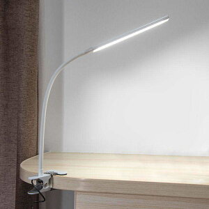 LEDデスクライト USB給電式 クリップライト 電気スタンド 3段階調色 明るさ調節可能 角度調節可能 照明器具 照らす 卓上 机上 挟む 勉強 読書 仕事