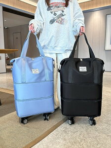 キャスター付きボストンバッグ レディース メンズ バッグ 鞄 キャスター 拡張 ボストンバッグ キャリーオンバッグ キャリーバッグ 旅行 出張 トリップ トラベル