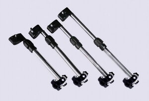 傘スタンド 自転車 ベビーカー 車いす 傘固定 ハンズフリー 日傘スタンド 日よけ 雨よけ 便利 安全 日焼け対策 伸縮 角度調整可能 簡単取り付け 通勤 通学 お買い物 紫外線対策