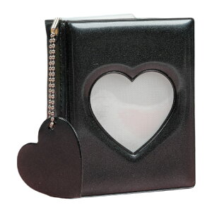 アルバム ポケット式 コレクトブック トレカ カードケース カード入れ 推し活 収納 推し カラー ハート 窓 ミニサイズ 写真 かわいい 可愛い おしゃれ 推し アイドル コレクション