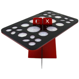 メイクブラシスタンド メイクブラシホルダー 26本立てられる 26穴 乾かす 乾燥 収納 メイクブラシ立て コスメブラシスタンド 組み立て式 コスメグッズ 収納グッズ 収納アイテム