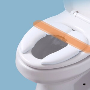 補助便座 子ども便座 子供便座 育児用品 育児雑貨 トイレ雑貨 トイレ用品 トイレ補助 トイレトレーニング 生活雑貨 折り畳み式 クッション素材 防滑 無地 ホワイト シンプル 持ち運び便利
