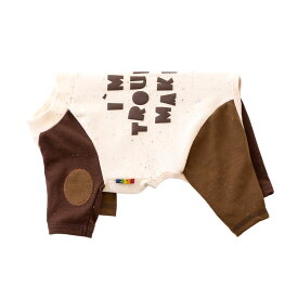 犬服 VERY 犬 服 バックプリント ロンパース 秋服 冬服 防寒 AW25 新作 秋 小型犬 中型犬 大型犬 超大型犬 ダックス 胴長おしゃれ 暖かい 冷え対策 秋冬 気温差対策 着せやすい 伸縮あり カラーブロック オールシーズン