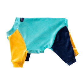 犬服 VERY 犬 服 冬服 カラーブロック ロンパース 防寒 AW25 新作 小型犬 中型犬 大型犬 超大型犬 ダックス 胴長 ベロア調 あたたか素材 バイカラー 秋 冬 寒さ対策 冷え対策 おしゃれ 暖かい 冷え対策 秋冬 気温差対策 カラフル
