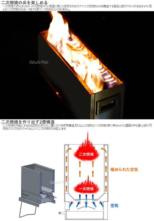 DODめちゃもえファイヤー 2次燃焼の見える 焚き火台 Q3-626-SL○