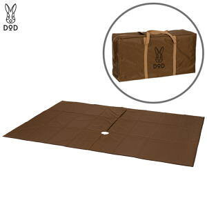 DOD テントマット インナーマット ワンポールテントRX(M)用 マット アウトドア キャンプ ワンポールテントRX(M)用マット MA3-953-BR メーカー直送