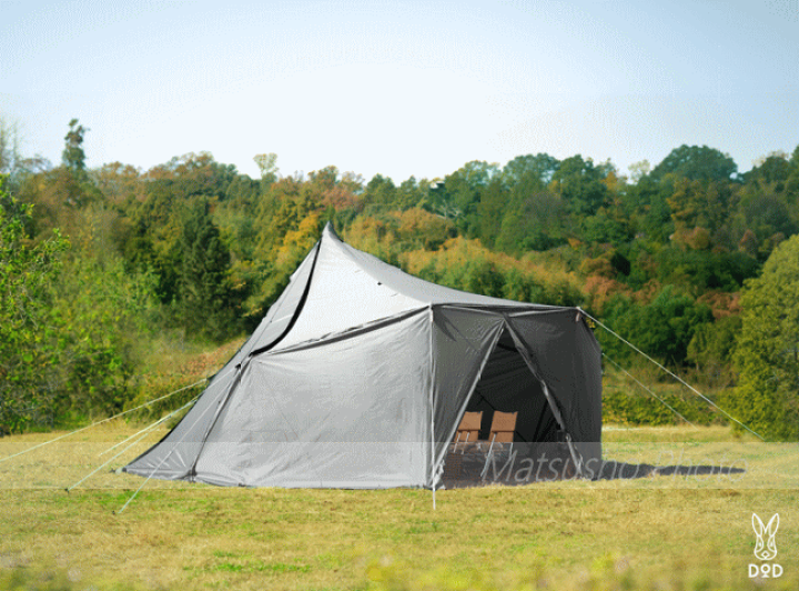 ★割引継続★超お得★dod★ヤドカリテント★美品★ DOD T6-662-GY カーキグレー [ヤドカリテント] ※2021年5月仕様