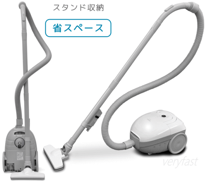 楽天市場】ベルソス 掃除機 クリーナー 紙パック式 キャニスター型