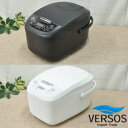 ベルソス VERSOS 炊飯器 一升炊き 10合 電気炊飯器 10合炊飯器 簡単操作 炊飯メニュー10種類 本体取っ手付き 内蓋取り外し可能 BK ブラック WH ホワイト 10合炊飯器 VS-KE24