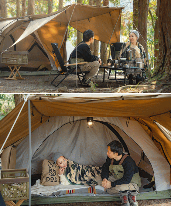 楽天市場】【最大半額値引き＆10日限定全品2%OFF！】DOD テント