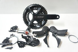 ▼▼【中古】美品 シマノ SHIMANO 105 R7120 コンポ5点セット 2×12速 FC-R7100 ST-R7120 FD-R7100 RD-R7100 BR-R7170