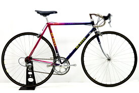 ★★【中古】デローザ DE ROSA カサノヴァ CASANOVA DURA-ACE 年式不明 クロモリ ロードバイク C-T535mm 2×8速 パープル×ネイビー