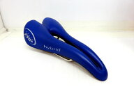 ★★【中古】セラエスエムピー SELLE SMP ハイブリッド HYBRID サドル inox tubeレール ブルー 140mm