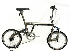 【中古】リーズアンドミューラー R&M ビーディーワン BD-1 Capreo 2004年 フォールディングバイク 折り畳み自転車 18インチ シルバー
