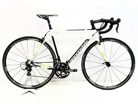 【中古】訳アリ キャノンデール CANNONDALE キャド CAAD10 5 105 2014年 ロードバイク 54サイズ ホワイト