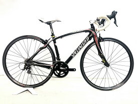 【中古】スペシャライズド SPECIALIZED ルーベエリート Roubaix Elite Compact 105 5600 2010年 カーボンロードバイク 49サイズ ブラック【値下げ】