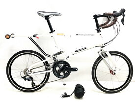 【中古】美品 タルタルーガ タイプスポルト TYPE SPORT ver.1.5 20th 2022年11月購入車体 ULTEGRA フォールディングバイク 折り畳み自転車