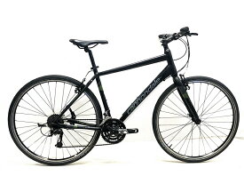 【中古】訳アリ キャノンデール CANNONDALE クイック QUICK 6 2017年 クロスバイク Lサイズ ブラック