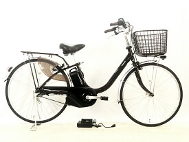 【中古】●美品 パナソニック Panasonic ビビ・L VIVI L 2024年 電動アシスト自転車 26インチ ブラウン ☆