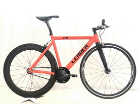 【中古】超美品 リーダーバイク LEADER BIKES 721TR 2021年 シングルスピード ピストバイク Sサイズ オレンジ 【値下げ】