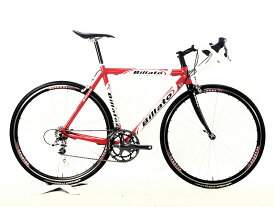 【中古】美品 ビラート BILLATO アルミロード DURA ULTE 105 MIX 9速 2004年 ロードバイク サイズ不明 レッド