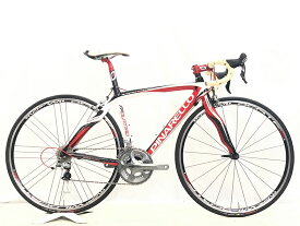 【中古】美品 ピナレロ PINARELLO クアトロ カーボン QUATTRO CARBON SHIMANO ULTEGRA 2011年 カーボンロードバイク 440sサイズ レッド