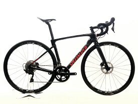 【中古】美品 SPECIALIZED ROUBAIX SPORT 105 油圧DISC 2020年 カーボンロードバイク 52サイズ グロスカーボン/ロケットレッド