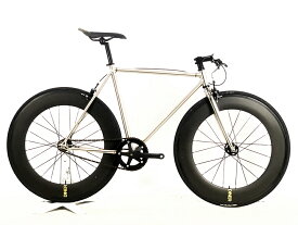 【中古】カーテルバイク CARTEL BIKES アベニューロー AVENUE LO ブルホーン 2022年 シングルスピード ピストバイク Sサイズ クローム