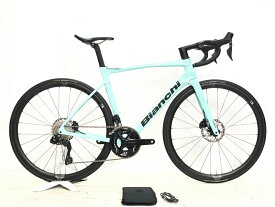 【中古】超美品 ビアンキ BIANCHI スペシャリッシマ SPECIALISSIMA COMP 105 Di2 2025年 カーボンロードバイク 55サイズ チェレステ